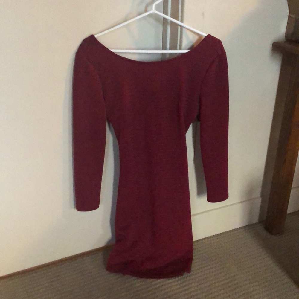 Cross-back dress